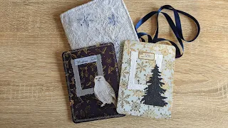 Starting On The Shades of Winter Junk Journal Pages & Making Ephemera | Winter Junk Journal Ideas