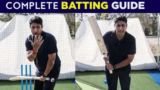 How To Bat In Cricket With Solid TECHNIQUE Against Fast Bowling and Spin | Deep Dasgupta Masterclass