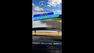 AMG GT S BURNOUT TO THE MOON #Shorts