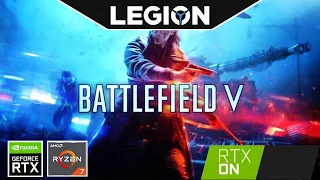 Lenovo LEGION 5 / RTX 3060 / Ryzen 7 5800H / Battlefield V RTX ON