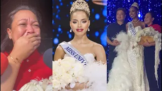 Chelsea Manalo's Mom,  Emotional after her Daughter won Miss Universe Philippines 2024