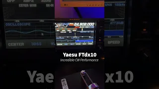 Yaesu FTdx10: Incredible CW Performance #amateurradio #yaesu