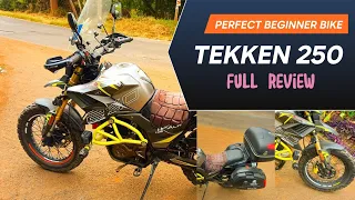 TEKKEN 250 Full Review || Dual Sport Motorcycle || Perfect Beginner Bike