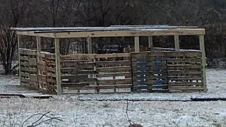 Goat Pallet Barn Build (Part 2)