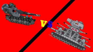 Waffentrager e100 Vs VK-44 german