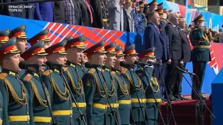 Russian anthem | 78th Anniversary of the Victory Day parade at St. Petersburg | May 9th 2023