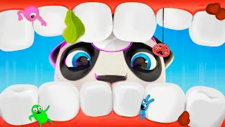 Доктор Панда Вылечит Зубы | Новый Мультик Для Детей | Долли и Друзья