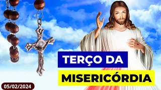 TERÇO DA MISERICÓRDIA AO VIVO DE - 05/02/2024 | SEGUNDA-FEIRA