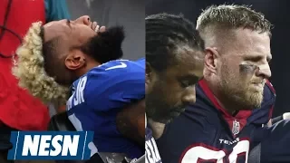 While You Were Sleeping: J.J. Watt and Odell Beckham Jr. Injury Reports