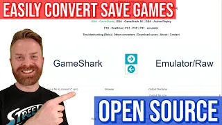 Easily Convert Game Save files for your Emulators