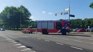 Brandweer Barneveld met spoed onderweg naar Kootwijkerbroek