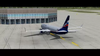 P3Dv4  Рейс: Россия - Испания! Полет на самолете B737-800