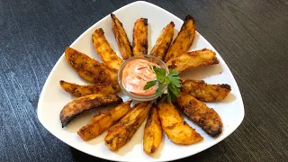 God, what is the secret of making these golden and delicious potato wedges?