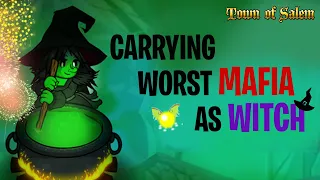 CARRYING WORST MAFIA! Town of Salem | Master Elo Witch