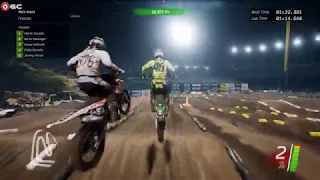 Monster Energy Supercross The Official Videogame / Motocross Racer Games / Gameplay