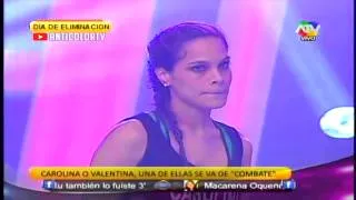 COMBATE Carolina es Eliminada y Humillada por Combatientes 03/10/13