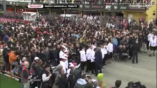 Valencia pay tribute to Marco Simoncelli