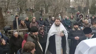 Панахида за архієпископа Симона (Івановського). Історія