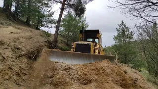 CAT D7G YOL YAPIM ÇALIŞMASI 2