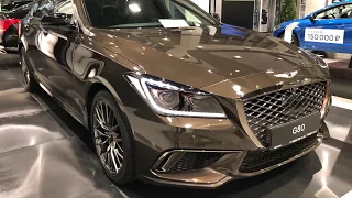 ОБЗОР ТОПОВЫЙ GENESIS G80 ULTIMATE 3.3 4WD 370Л.С