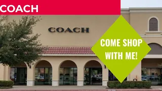 Come Shop With Me: Coach Outlet San Marcos Texas, 6/30/2021. Sale 50-65% off plus extra 15%!