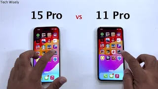 iPhone 15 Pro vs 11 Pro - Speed Performance Test