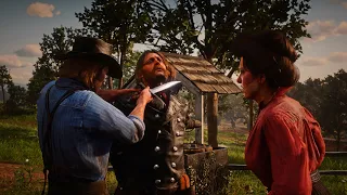 Arthur Stabs Micah / Model Swap / Red Dead Redemption 2