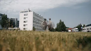 Vladimiro Kančiausko skulptūra „Dialogas“