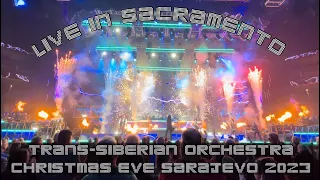 Christmas Eve Sarajevo 4K - Trans Siberian Orchestra Finale - Sacramento, CA 2023