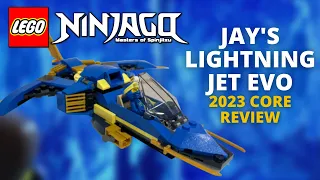 2023 Ninjago Jay's Lightning Jet EVO Review! Set 71784