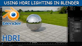 Blender - How to use an HDRI image to light your scene