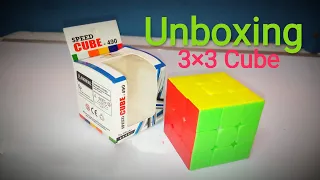 Unboxing New 3×3 Speed Cube - 490...In Hindi.. New Year Special🎉🎉 Video...@AGCuberofficial
