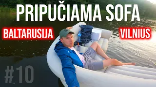 SAMOSHKA #10 PLAUKIU PRIPUČIAMA SOFA Į VILNIŲ