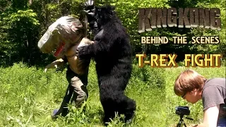 27. T REX FIGHT! King Kong (2016) Fan Film - BEHIND THE SCENES