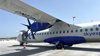 Trip Report Sky Express ATR 72-600 Athens to Santorini Greece