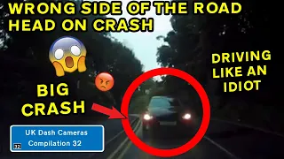 UK Dash Cameras - Compilation 32 - 2021 Bad Drivers, Crashes & Close Calls