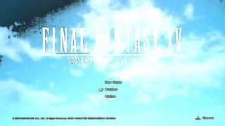 Final Fantasy XV Episode Duscae Title Screen | Time Lapse |