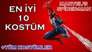 Marvel' SPİDER-MAN PS4 - En İyi 10 Kostüm (+Tüm Kostümler)