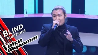 Solomon King - Can't Help Falling In Love (Elvis Presley) | Blind Audition - The Voice Myanmar 2019