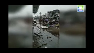 China Shocked footage !!! Typhoon InFa  makes landfall in Shanghai and Ningbo with 110 Km_h wind