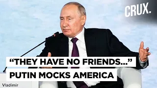 Putin On Soviet "Mistake", West's "Shock" At Stronger Russia, China; "Trump Prosecution Exposed US"