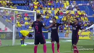 Las Palmas - FC Barcelona 1:4 - skrót meczu 14/05/2017