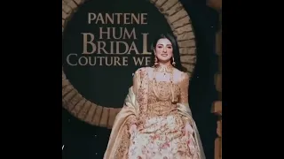 Sarah khan❤️ in hum bridal couture week 💖💕😍#shorts #ytshorts #sarakhan @fashionworld9935