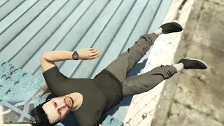 Пьяный паркурист решил попрыгать по крышам! | Parkour Fails Compilation in GTA 5 #2