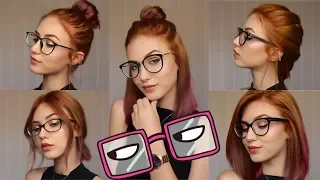 5 Hairstyles for Different Glasses | Stella