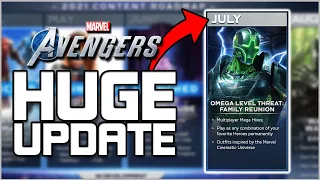 MAJOR ROAD MAP UPDATE, SPIDER-MAN DETAILS & OMEGA LEVEL THREATS REVEALED! | Marvel's Avengers News!