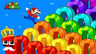 Wonderland: BIG NUMBERS | Count to Googolplex in Super Mario Bros. | Game Animation