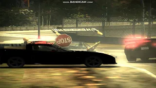 Need for Speed Most wanted 2005 Final mission ending at condition 6 against Black Chevrolet Corvette