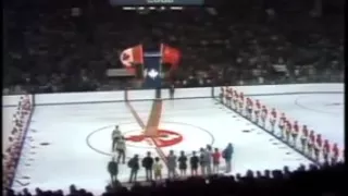 Soviet Union vs Canada 1972 [Game 2] Canada & USSR Anthem