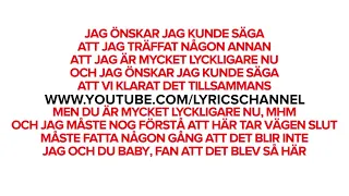 Benjamin Ingrosso - Långsamt farväl (Lyrics)